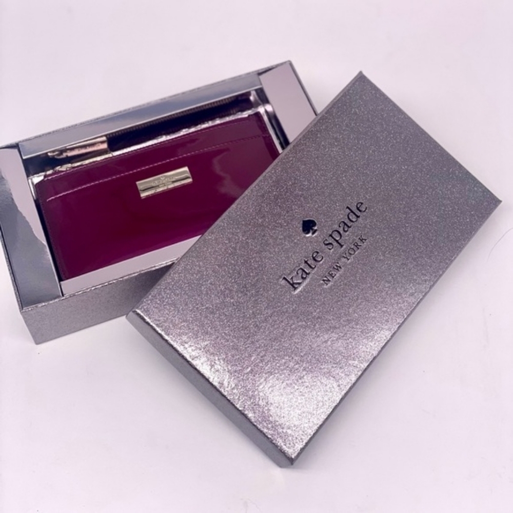 Kate Spade Plum Wristlet - Picture 2 of 4